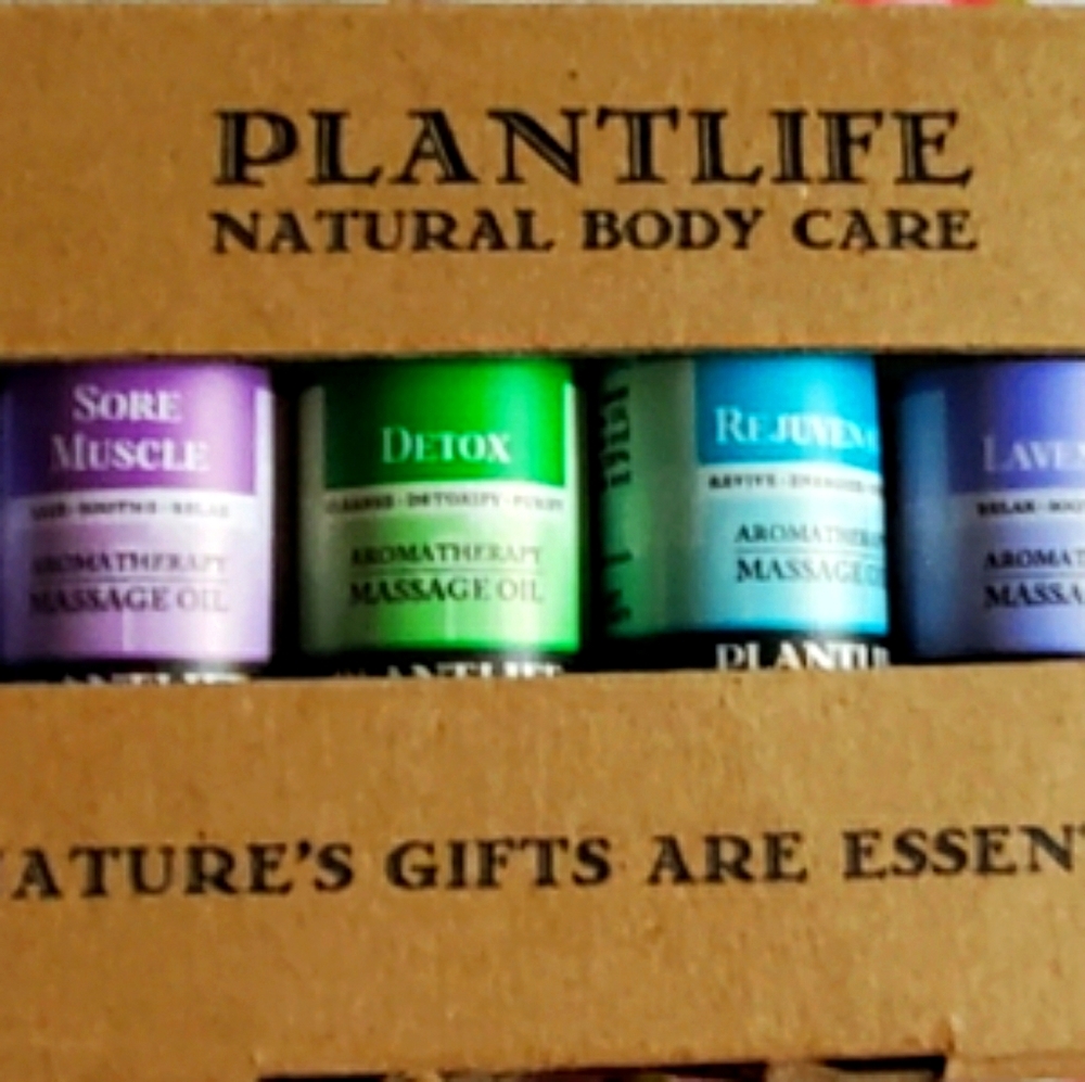 Natural massage oils